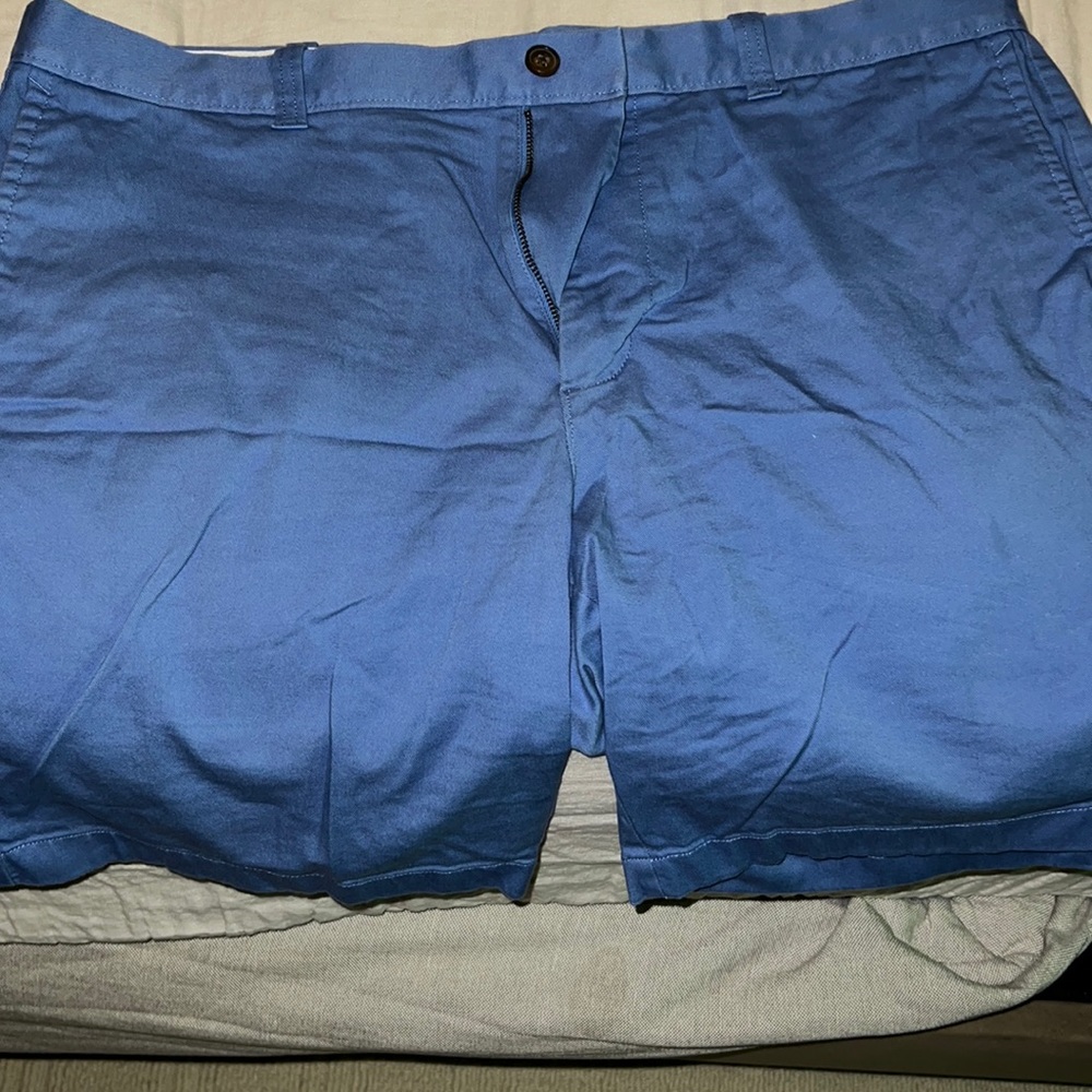 Blue shorts - very